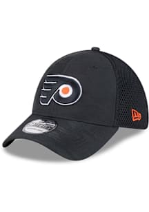 New Era Philadelphia Flyers Mens Black Tonal Camo 39THIRTY Flex Hat