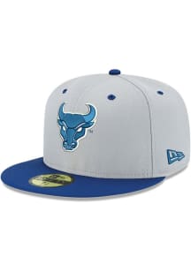 New Era Buffalo Bulls Mens Grey 2T 59FIFTY Fitted Hat