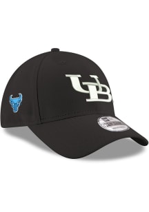 New Era Buffalo Bulls 9FORTY Adjustable Hat - Black