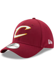 New Era Cleveland Cavaliers Mens Maroon Team Classic 39THIRTY Flex Hat