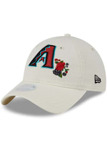 New Era Arizona Diamondbacks White Floral 9TWENTY Womens Adjustable Hat