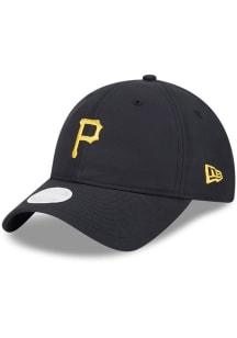New Era Pittsburgh Pirates Black Ponytail 9TWENTY Womens Adjustable Hat