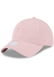 New Era St Louis Cardinals Pink Evergreen Core Classic 9TWENTY Womens Adjustable Hat