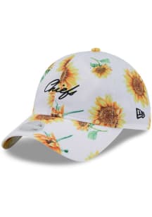 New Era Kansas City Chiefs White Sunflower 9TWENTY Womens Adjustable Hat