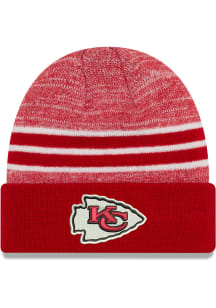 New Era Kansas City Chiefs Red Heather Mens Knit Hat