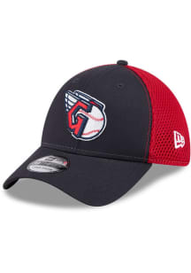 New Era Cleveland Guardians Navy Blue Evergreen 2T Neo JR 39THIRTY Adjustable Toddler Hat