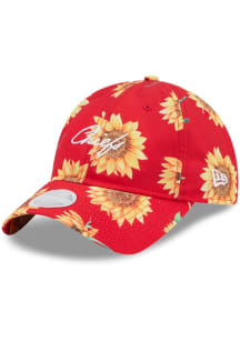 New Era Kansas City Chiefs Red Sunflower JR 9TWENTY Adjustable Toddler Hat