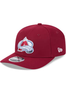 New Era Colorado Avalanche 9SEVENTY Stretch Snap Adjustable Hat - Maroon