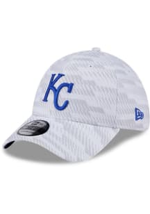 New Era Kansas City Royals White Graded JR 39THIRTY Youth Flex Hat