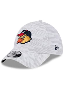 New Era Toledo Mud Hens Mens White Graded 39THIRTY Flex Hat