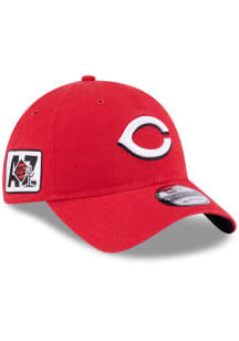 New Era Cincinnati Reds Red 2025 Spring Training JR 9TWENTY Youth Adjustable Hat