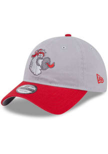 New Era Philadelphia Phillies Grey 2025 Batting Practice JR 9TWENTY Youth Adjustable Hat