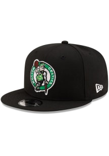 New Era Boston Celtics  Black Basic Snap 9FIFTY Mens Snapback Hat