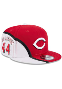 New Era Cincinnati Reds Red Player Name Number Sided JR 9FIFTY Youth Snapback Hat