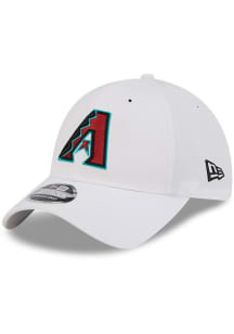 New Era Arizona Diamondbacks Ripstop Stretch Snap 9TWENTY Adjustable Hat - White