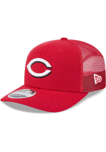 New Era Cincinnati Reds Evergreen Stretch 9SEVENTY Adjustable Hat - Red
