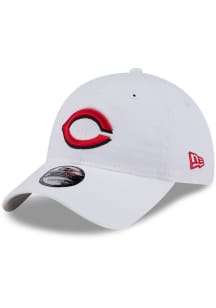 New Era Cincinnati Reds Evergreen Core Classic 9TWENTY Adjustable Hat - White