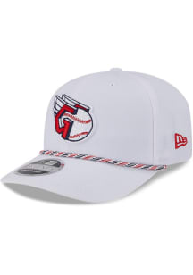 New Era Cleveland Guardians Multi Rope 9SEVENTY Adjustable Hat - White