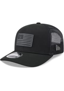 New Era Colorado Rockies Flag Trucker 9SEVENTY Adjustable Hat - Black