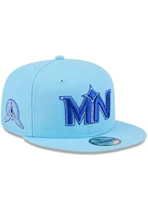 New Era Minnesota Twins Light Blue 2025 City Connect Fan Pack 9FIFTY Mens Snapback Hat