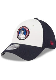 New Era Cleveland Guardians Mens Navy Blue 2025 City Connect Batting Practice 39THIRTY Flex Hat