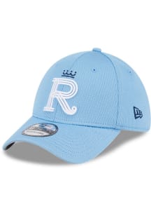 New Era Kansas City Royals Mens Light Blue 2025 City Connect Batting Practice 39THIRTY Flex Hat