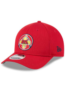 New Era St Louis Cardinals 2025 City Connect Batting Practice M Crown 9FORTY Adjustable Hat - Red