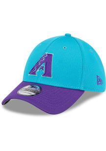 New Era Arizona Diamondbacks Mens Teal 2025 City Connect Batting Practice 39THIRTY Flex Hat