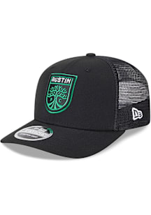 New Era Austin FC Evergreen Stretch 9SEVENTY Adjustable Hat - Black