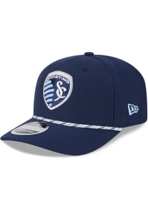 New Era Sporting Kansas City Multi Rope 9SEVENTY Adjustable Hat - Navy Blue