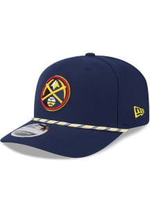 New Era Denver Nuggets Multi Rope 9SEVENTY Adjustable Hat - Navy Blue