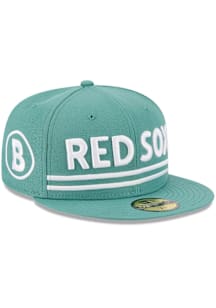 New Era Boston Red Sox Mens Green City Connect Fan Pack 59FIFTY Fitted Hat