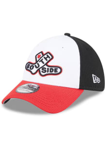 New Era Chicago White Sox Mens Black 2025 City Connect Batting Practice 39THIRTY Flex Hat