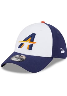 New Era Houston Astros Mens Navy Blue 2025 City Connect Official 39THIRTY Flex Hat