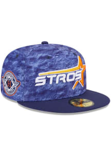 New Era Houston Astros Mens Navy Blue City Connect Fan Pack 59FIFTY Fitted Hat