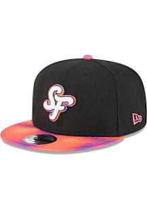 New Era San Francisco Giants Black 2025 City Connect Official 9FIFTY Mens Snapback Hat