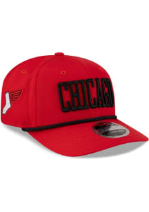 New Era Chicago White Sox 2025 City Connect Fan Pack Wordmark 9SEVENTY Adjustable Hat - Red