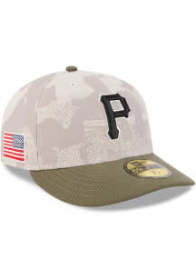 New Era Pittsburgh Pirates Mens Tan MLB25 AFD 5950 Fitted Hat