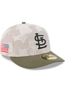 New Era St Louis Cardinals Mens Tan MLB25 AFD 5950 Fitted Hat
