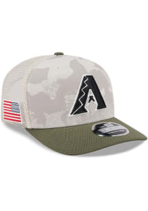 New Era Arizona Diamondbacks MLB25 AFD 970SS Adjustable Hat - Tan