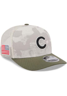 New Era Chicago Cubs MLB25 AFD 970SS Adjustable Hat - Tan