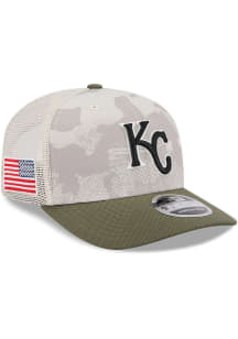 New Era Kansas City Royals MLB25 AFD 970SS Adjustable Hat - Tan