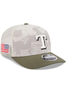 New Era Texas Rangers MLB25 AFD 970SS Adjustable Hat - Tan
