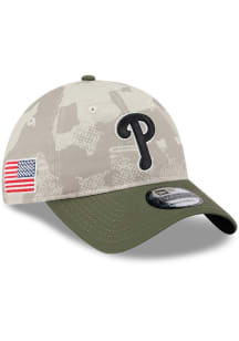 New Era Philadelphia Phillies MLB25 AFD 920 Adjustable Hat - Tan