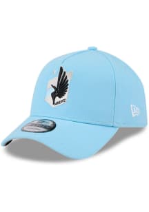 New Era Minnesota United FC 9FORTY Adjustable Hat - Light Blue