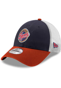 New Era Indiana Fever Trucker 9FORTY Adjustable Hat - Navy Blue