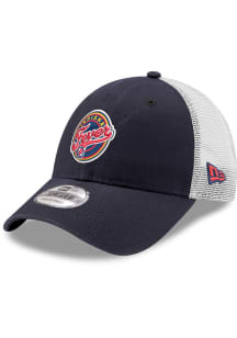 New Era Indiana Fever Trucker 9FORTY Design Adjustable Hat - Navy Blue