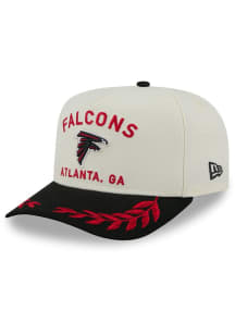 New Era Atlanta Falcons Ivory 2025 NFL Draft 9FIFTY A Frame Mens Snapback Hat