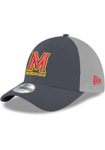 Maryland Terrapins New Era Neo 39THIRTY Flex Hat - Grey