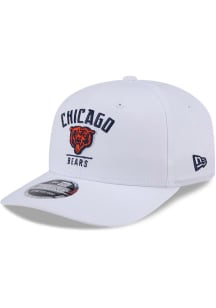New Era Chicago Bears CTN Team Stretch 9SEVENTY Adjustable Hat - White